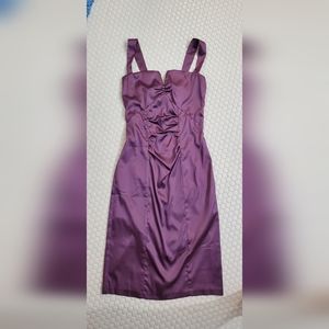 Le Chateau Satin Dress